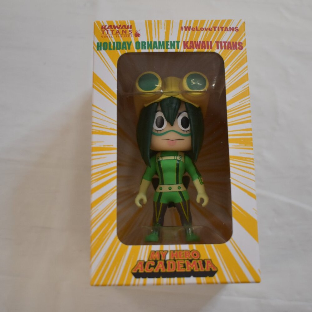 Kawaii Titans My Hero Academia Tsuyu Asui 3" Vinyl Figure Holiday Ornament New